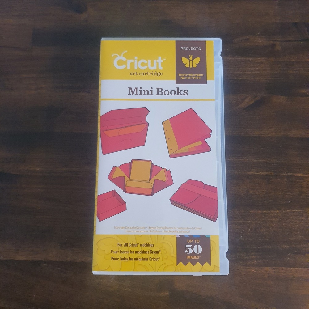 Cricut Art Cartridge Mini‎ Books Projects Physical Cartridge Overlay Handbook